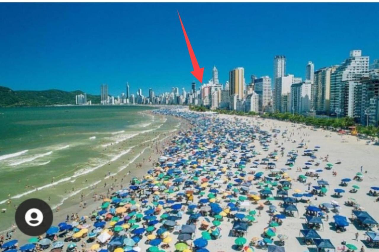 Apartamento Vista Mar - Pe Na Areia Balneário Camboriú Zewnętrze zdjęcie